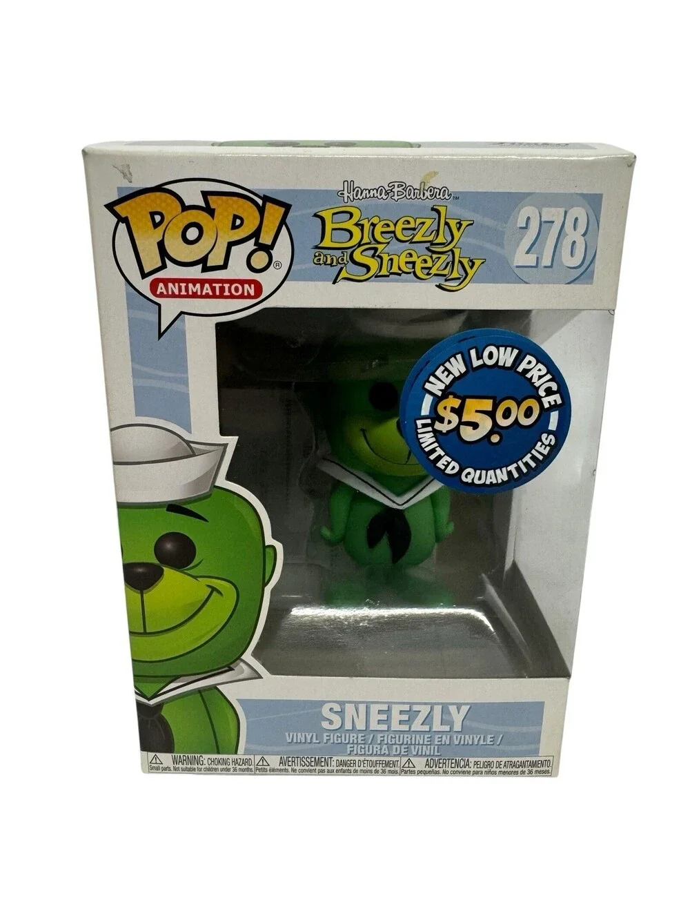 Funko - POP Animation: Hanna Barbera - Sneezly Brand New In Box